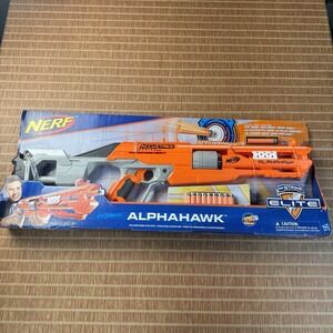 New Nerf N-Strike Elite Series Alphahawk Accustrike Series Toy Gun With Darts